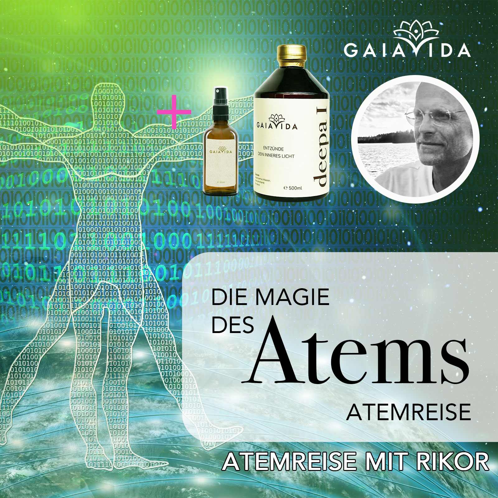 Atemreise: Das neue Betriebssystem + deepa & Sprühflasche