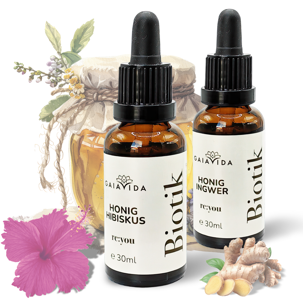 re:you Biotik - 2er Set Honig Hibiskus & Ingwer re:you Biotik - 2er Set Honig Hibiskus & Ingwer