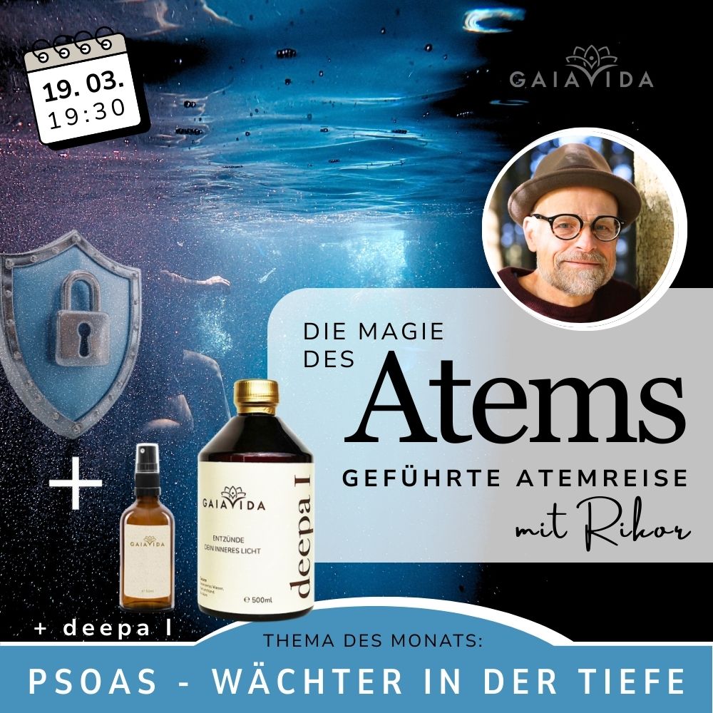 Atemreise + 1 Flasche deepa I + Sprühflasche