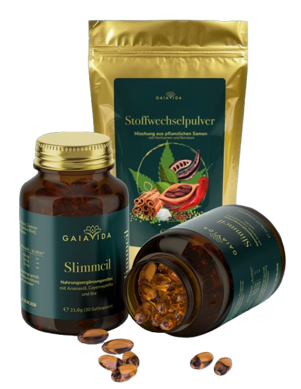Slimmcil mit Stoffwechselpulver Slimmcil mit Stoffwechselpulver