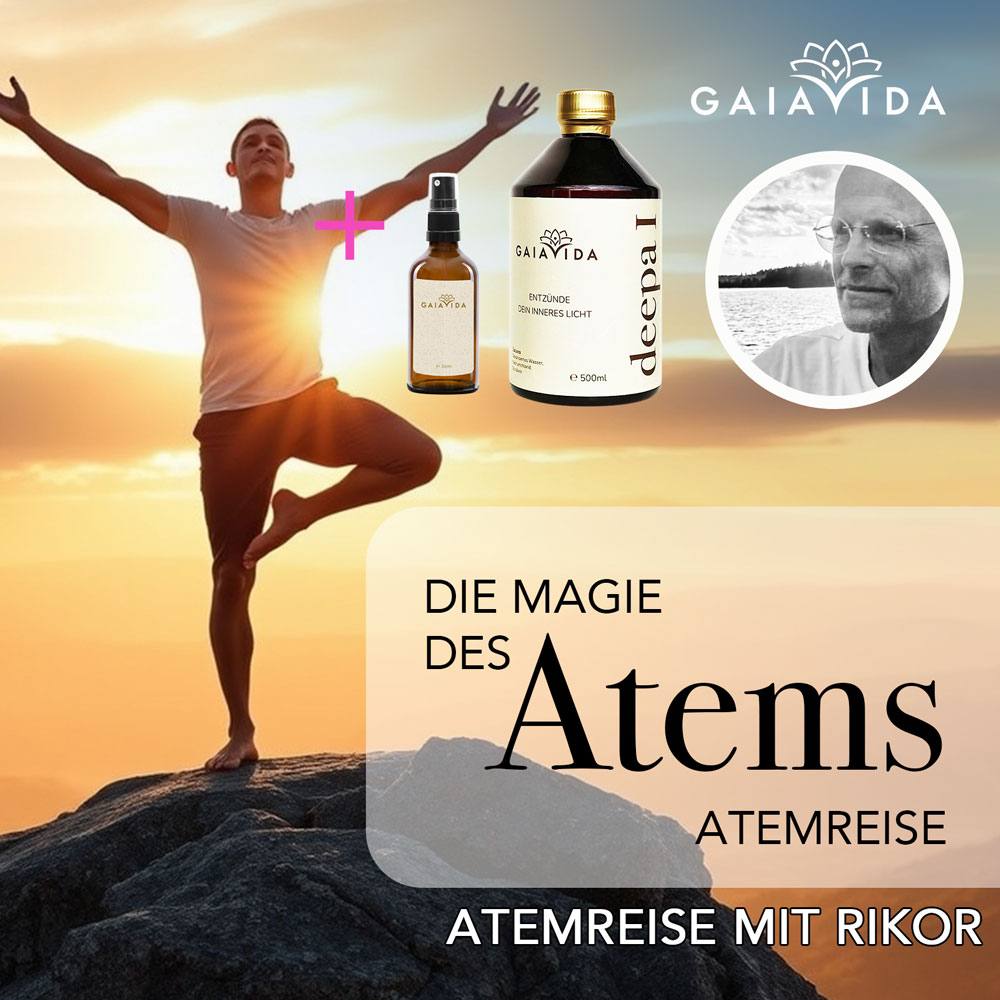 Atemreise: "Erwecke Dein ganzes Potential" inkl. 1x deepa I + Sprühflasche